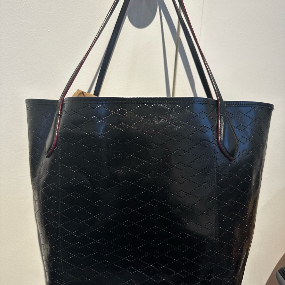 Elegant NWOT MZ Wallace Black LEATHER Tote Bag